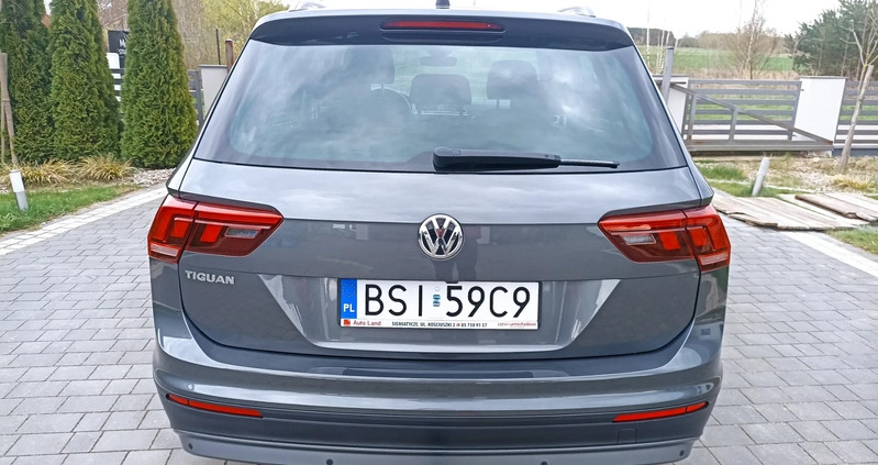 Volkswagen Tiguan cena 108999 przebieg: 128000, rok produkcji 2020 z Siemiatycze małe 742